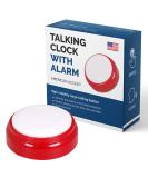 Talking Clock for Elderly & Blind | Neutral American Accent | Easy-to-Operate Time & Date Speaking Alarm Clock - Buy Online on GoSupps.com