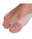 Bcurb Big Toe Gel Protector Straightener for Bunions Treatment - Bunion Corrector & Separator - Hammer Toe & Yoga Care - Instant Relief - White (1 Pair) - Buy Online on GoSupps.com