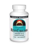 Source Naturals MethylCobalamin Vitamin B-12 1mg Cherry Lozenges - 240 Count - Buy Online on GoSupps.com