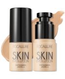 FOCALLURE 2 Pcs Liquid Foundation  Skin Evolution Foundation + Concealer  Full Coverage Foundation Makeup  Durable  Waterproof  Oil-Control  Hides Wrinkles & Lines  Warm Ivory 03 Warm Ivory - Buy Online on GoSupps.com
