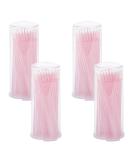 G2PLUS 400PCS Crystal Pink Micro Applicators Brushes - Disposable Eyelash Extension Swabs for Crafting - Buy Online on GoSupps.com