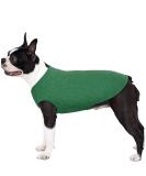 Shop Hjumarayan Washable Dog Sweater for Large Dogs | Stylish Striped Elastic Shirt in Emerald Green XL - Buy Online on GoSupps.com