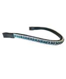MiraQuine COB/VB Blue Browband for Horses - Premium Quality Equestrian Gear - Buy Online on GoSupps.com