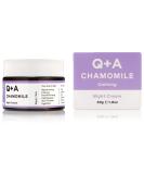 Q+A Chamomile Night Cream | Soothing Moisturiser for Hydrated Skin | 1.8 Fl.Oz | International Shipping Available - Buy Online on GoSupps.com