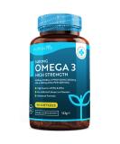 Nutravita Omega 3 Fish Oil 2000mg - 1000mg EPA & 400mg DHA - UK Made, Sustainably Sourced, Contaminant Free - Buy Online on GoSupps.com