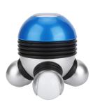 Portable Mini Neck & Body Massage Device - Vibration Massager with LED Light for Relaxation - Perfect for Home Use - Ideal for Head Neck Legs & Back (Blue) - Buy Online on GoSupps.com