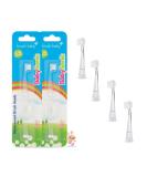 Brush-Baby BabySonic Brush Heads for 0-18 Months - 4 Pack | Gentle Oral Care for Babies - Buy Online on GoSupps.com