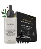 Hair Growth Kit - 5% Minoxidil & Biotin | Effective Hair Loss Treatment for Men & Women | Scalp Massager Included | 1.7 Fl Oz - Buy Online on GoSupps.com