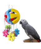 Keersi Parrot Chew Toy Ball for Pet Parrot Budgie Parakeet Cockatiel Conure Lovebird Finch Canary Cockatoo African Grey Macaw Eclectus Amazon Cage Accessories - Buy Online on GoSupps.com
