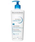 Bioderma Atoderm Ultra Daily Treatment Cream 500ml - Hydrating Nutrient for All Skin Types - International Shipping Available - Buy Online on GoSupps.com