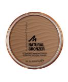 Manhattan Natural Bronzer color 001 Sunlight waterproof bronzing powder for an individually tanned complexion 14 g - Buy Online on GoSupps.com