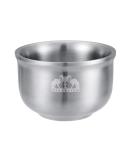 Grandslam Stainless Steel Shaving Soap Bowl - Double Layer Heat Preservation for Rich Shaving Cream | Men's Shaving Lather Bowl - Buy Online on GoSupps.com