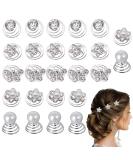 60 Pieces Wedding Hair Spirals - Rhinestone & Pearl Accessories for Bridal DIY Styles - Buy Online on GoSupps.com