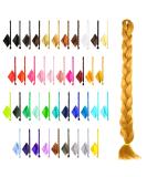Buy Mybraids 2m Long Premium Dark Blonde Braid Hair for Rasta Dreads Crochet Twist & Box Braids - Perfect for Stunning Braiding Hairstyles - Buy Online on GoSupps.com