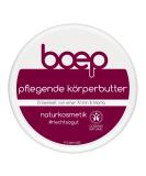 Boep Nourishing Body Butter | Organic Shea Butter for Soft Hydrated Skin | Natural Cosmetics for Stressed Dry Skin During Pregnancy (125ml) - Buy Online on GoSupps.com
