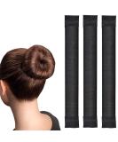 Original Bun Maker Aid - 3x Black Hair Bun Maker Set | Perfect Hair Buns | Easy to Use Hair Accessory - Buy Online on GoSupps.com