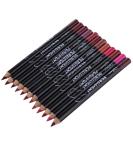 QiBest Lipstick & Lipliner Set - 12 Waterproof Matte Colors Long-Lasting Contour Pencils for Perfect Lips - Buy Online on GoSupps.com