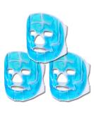Schramm 3 Set Cool Masks | Blue Gel Face & Eye Masks for Sleep & Relaxation | Migraine Relief - Buy Online on GoSupps.com