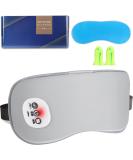 Best Heated Eye Mask - Cordless Warm Compress for Dry Eyes Eye Massager with 3 Heat Settings & Auto-Off Timer - Perfect Relaxation Gift for Men & Women (Grey - Buy Online on GoSupps.com