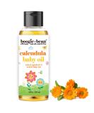 Calendula Oil for Delicate Skin | Natural Baby & Kids Massage Oil | Pure and Gentle Newborn Baby Oil - Buy Online on GoSupps.com