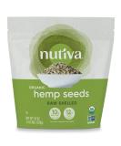 Nutiva Organic Raw Shelled Hemp Seeds - 19 oz | Nutrient-Dense Superfood - Buy Online on GoSupps.com