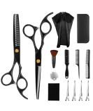 Buy Tidevan 14-Piece Professional Hairdressing Scissors Set - Precision Hair Cutting Scissors & Cloak Ideal for Men Women & Children - International Shipping Available - Buy Online on GoSupps.com