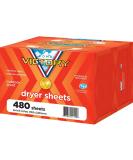 HOME VICTORY Outdoor Scented Dryer Sheets - 480 Count Fabric Softener Sheets - Reduces Wrinkles, Controls Static, Softens Fabric - Pack of 1 - Buy Online on GoSupps.com