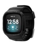 Spigen Rugged Armor Pro Fitbit Versa 3/Sense Case with Band - Black - Buy Online on GoSupps.com