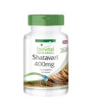 Fairvital Shatavari 400mg Capsules - Vegan - High Dosage - 180 Count - Asparagus Racemosus - Buy Online on GoSupps.com