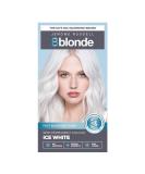 Jerome Russell Bblonde Ice White Post Blonding Toner - Semi Permanent Hair Dye Kit for Pre Lightened & Blonde Hair with Brazil Nut Oil No Ammonia & Vegan Ice White 170 ml (Pack of 1) - Buy Online on GoSupps.com