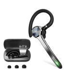 HEIBAS Bluetooth Headset Wireless Bluetooth Earpiece with 500mAh Charging Case 72 Hours Talking Time Built-in Microphone for iOS Android Cell Phone V5.1 Hand-Free Headphones for Trucker Office - Buy Online on GoSupps.com
