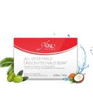 Alra Unscented Mild Soap for Chemotherapy & Sensitive Skin - Natural Fragrance-Free Relief for Eczema Psoriasis Dermatitis - International Shipping Available - Buy Online on GoSupps.com