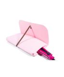 Glamza Hair Straightener Mat & Pouch - Made from Heat Resistant Safety Felt - Ideal for Home & Travel (Pink (Pouchy)) - Buy Online on GoSupps.com