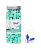 LYSIAN Ultra Soft Foam Earplugs for Sleep - 38dB Noise Cancelling Ear Plugs for Travel Work & Shooting Range - 60 Pairs Value Pack in Water Blue - Buy Online on GoSupps.com