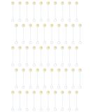 50 Pack Wool Daubers Leather Dye Brushes - Leathercraft Tools and Supplies - Buy Online on GoSupps.com