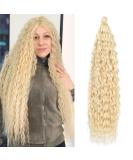 Buy Deep Twist Crochet Hair - 26 Inch Ombre Kinky Curl Braids | 3 Packs Synthetic Hair Extensions - Buy Online on GoSupps.com