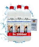 Pandaclean ultrasound cleaning device liquid - 3x 1l concentrate for glasses dental products gold coins glass watches (waterproof) and much more.(3000ml) 3 l (3 pack) - Buy Online on GoSupps.com