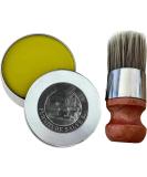 Wise Owl Furniture Salve for Leather & Wood - Premium Furniture Care with Brush (1PC - Buy Online on GoSupps.com