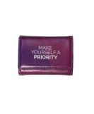 Weekly Pill Box Organizer - 8 Compartments Portable Travel Case with Folding Cover for Medication & Supplements - Purple Adult - Buy Online on GoSupps.com