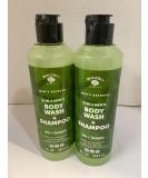 Shop 2 in 1 Men's Body Wash & Shampoo - Aloe & Eucalyptus - 8 oz (2 Pack) - International Shipping Available - Buy Online on GoSupps.com