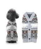 ABRRLO Christmas Dog Sweater - Warm & Cozy Polar Bear Design for Small & Medium Dogs (XS) - Buy Online on GoSupps.com