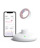 Femometer Ring - Fertility & Ovulation Monitor | Size 7 App Sync Waterproof Rechargeable - Track Periods & BBT - Buy Online on GoSupps.com
