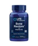 Life Extension Bone Restore with Vitamin K2 120 Capsules - Buy Online on GoSupps.com
