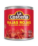 La Costena Jalapeno Red Slices 24 x 199g Mexican Red Jalapeno Peppers Canned Pickled Jalapeno Sliced Jalapeno Peppers (Pack 24) - Buy Online on GoSupps.com