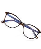 Madison Avenue blue light filter glasses women TR90 blue -light glasses computer glasses for playing metal hinge glasses blue light filter Without the same size brown tortoise - Buy Online on GoSupps.com