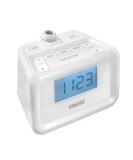 Homedics Sound Machine and Alarm Clock with Time Projection. White Noise Sound Machine with a Digital FM Alarm Clock Radio  8 Sounds  Snooze  Sleep Timer and Night Light - Buy Online on GoSupps.com