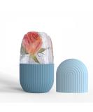 Ice Roller for Face and Eyes Gua Sha Massage Face Roller Ice Mould Reusable Facial Beauty Ice Roller Skin Care Tools for Brighten Skin Eye Puffiness Treatment (Blue) - Buy Online on GoSupps.com