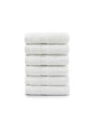 Villa Celestia Premium 100% Cotton White Wash Cloths for Body and Face - Luxury Face Towels 650 GSM (Pack of 6) - Buy Online on GoSupps.com