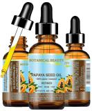 Botanical Beauty Papaya Seed Oil - 100% Pure Cold Pressed Carrier Oil for Skin Hair & Lip Care | 0.5 Fl. oz - Buy Online on GoSupps.com