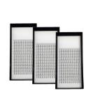 3D Volume C Curl Individual Eyelash Extensions - Soft & Natural 0.10mm Pre-Made Fans 9mm-15mm - 3 Trays of Volume Strips - Buy Online on GoSupps.com